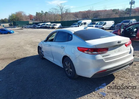 2016 Kia Optima Lx z USA, uszkodzony, nr VIN 5XXGT4L34GG019100
